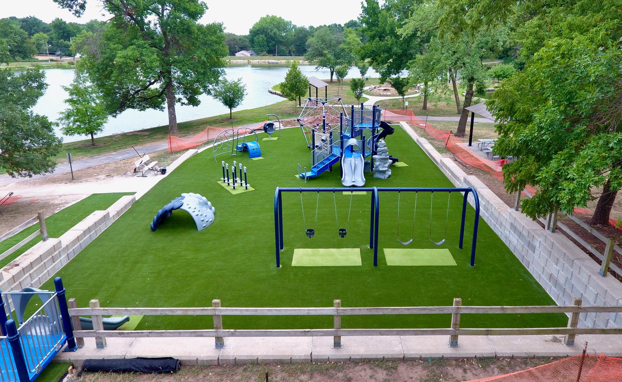 Artificial Grass Playground Installers in Kansas & Missouri - Hall Turf