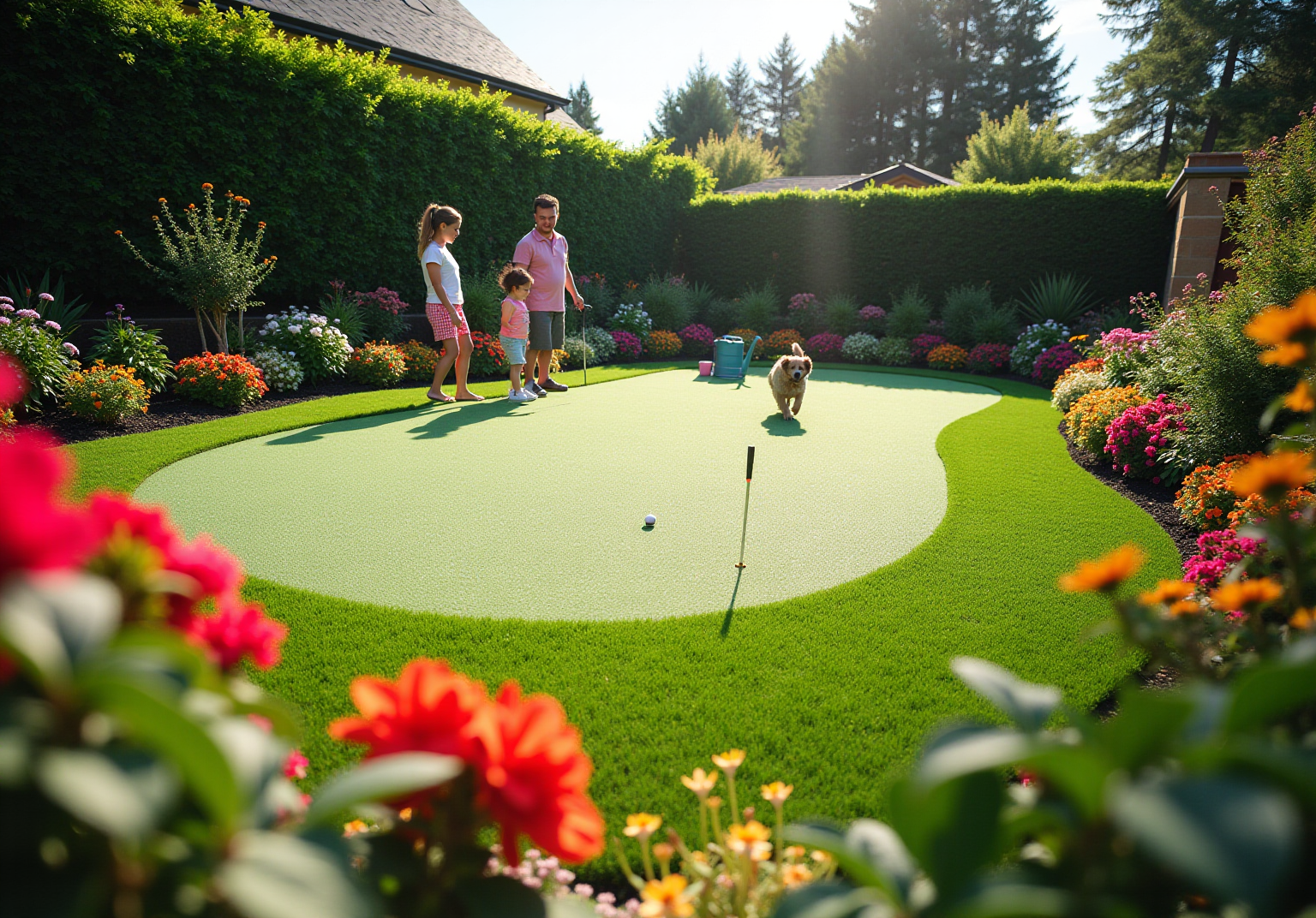10 Reasons Homeowners Choose Artificial Golf Grass for Their Yards
