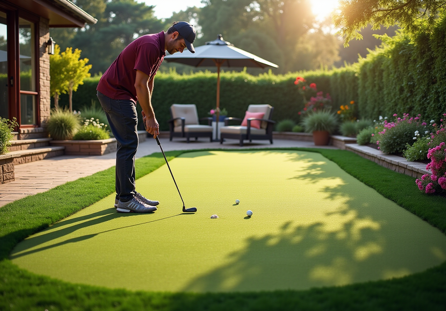 4 Benefits of Golf Carpets for Your Home Practice Space