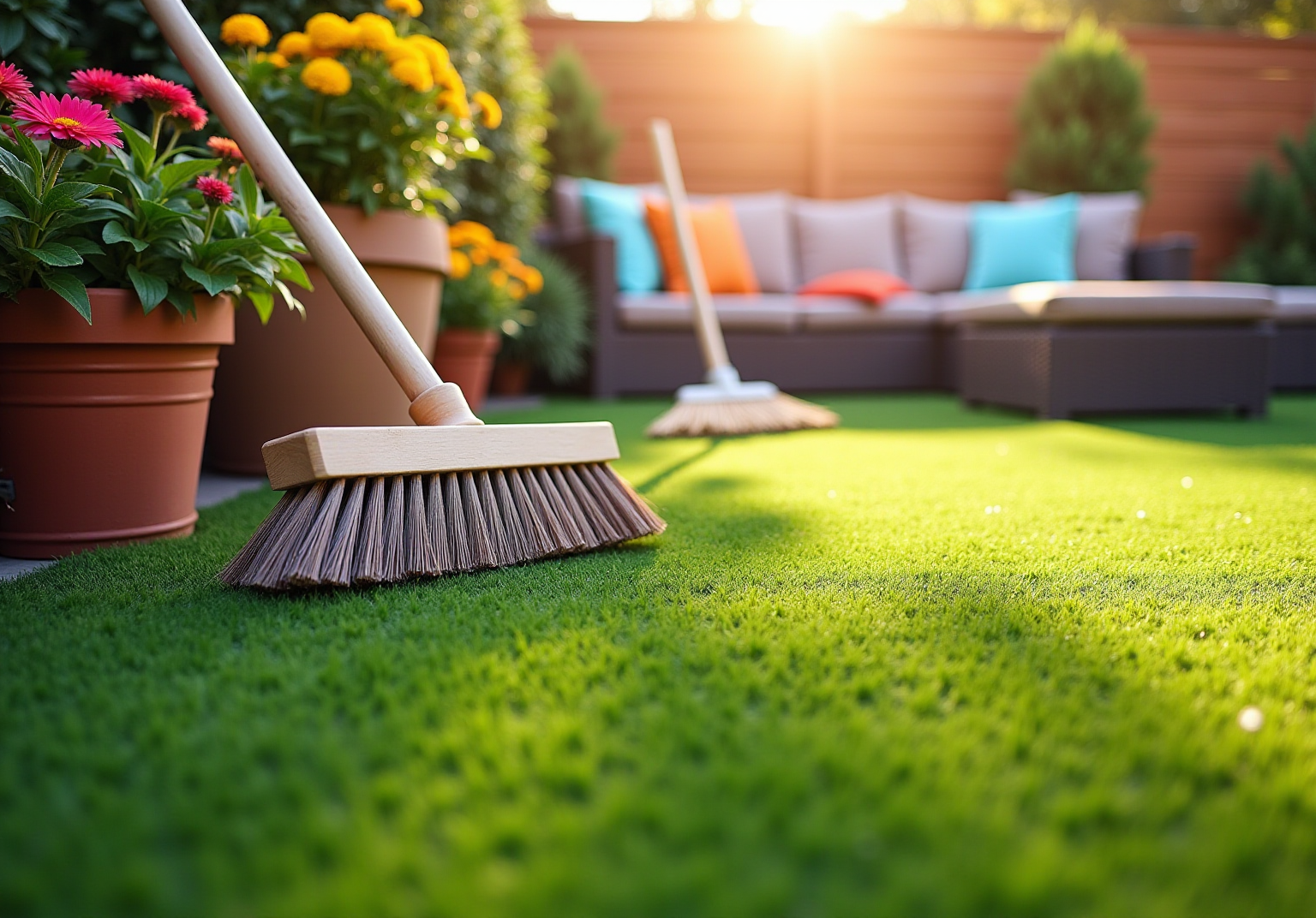4 Essential Practices for Maintaining Your Patio Grass Effectively
