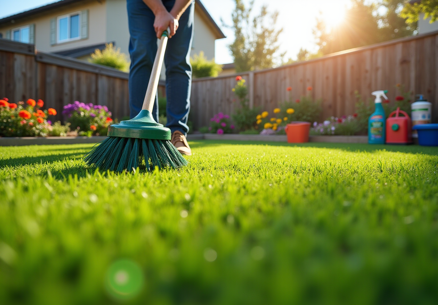 4 Essential Synthetic Grass Solutions for Homeowners' Maintenance