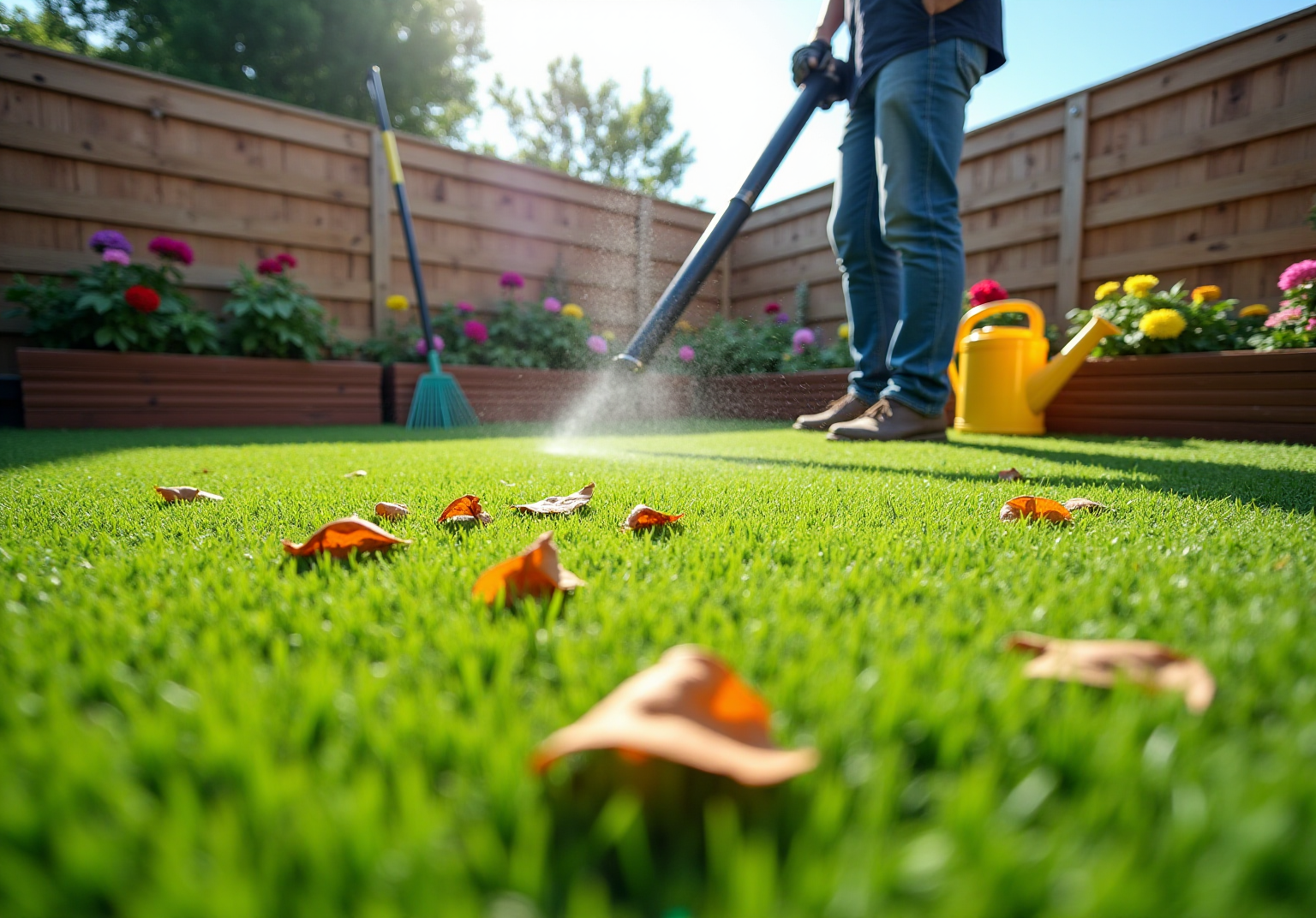 4 Essential Tips for Maintaining Fake Grass Outdoor Spaces
