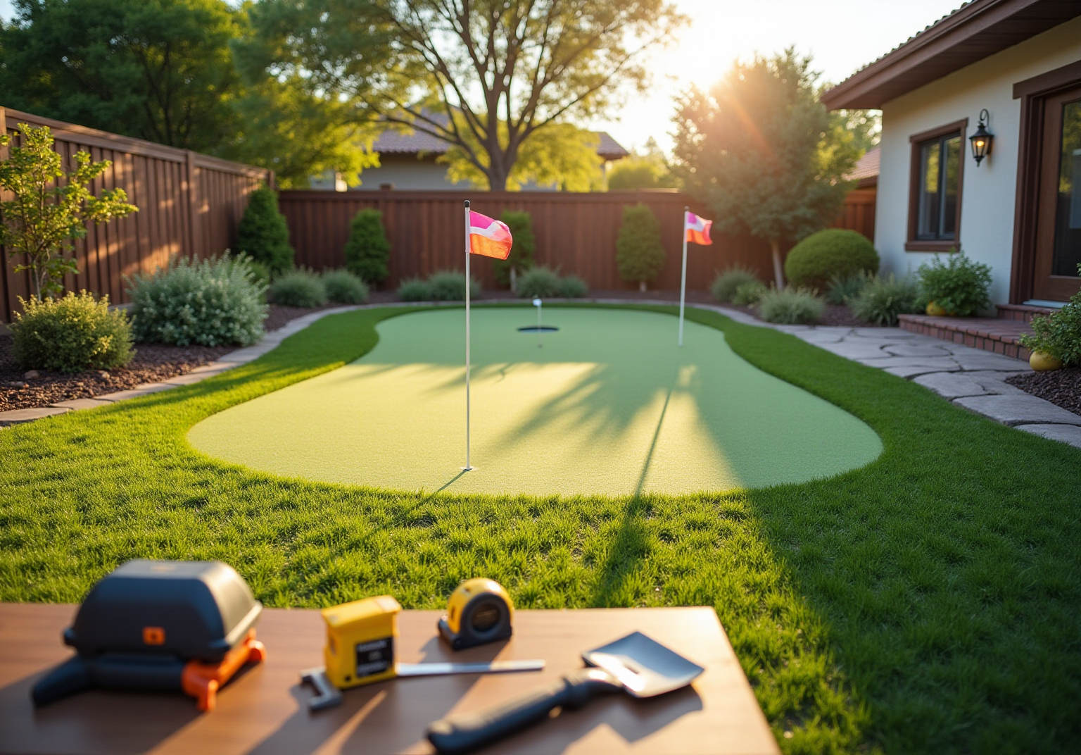 4 Steps to Install Your Perfect Putting Green at Home