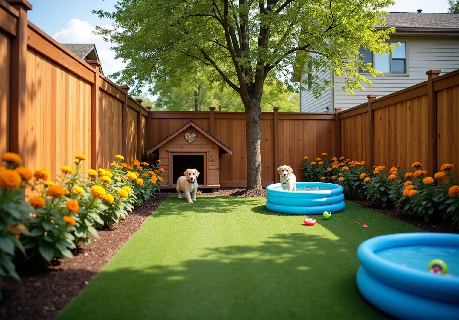 6 Steps to Create a Dog Friendly Backyard with Artificial Turf