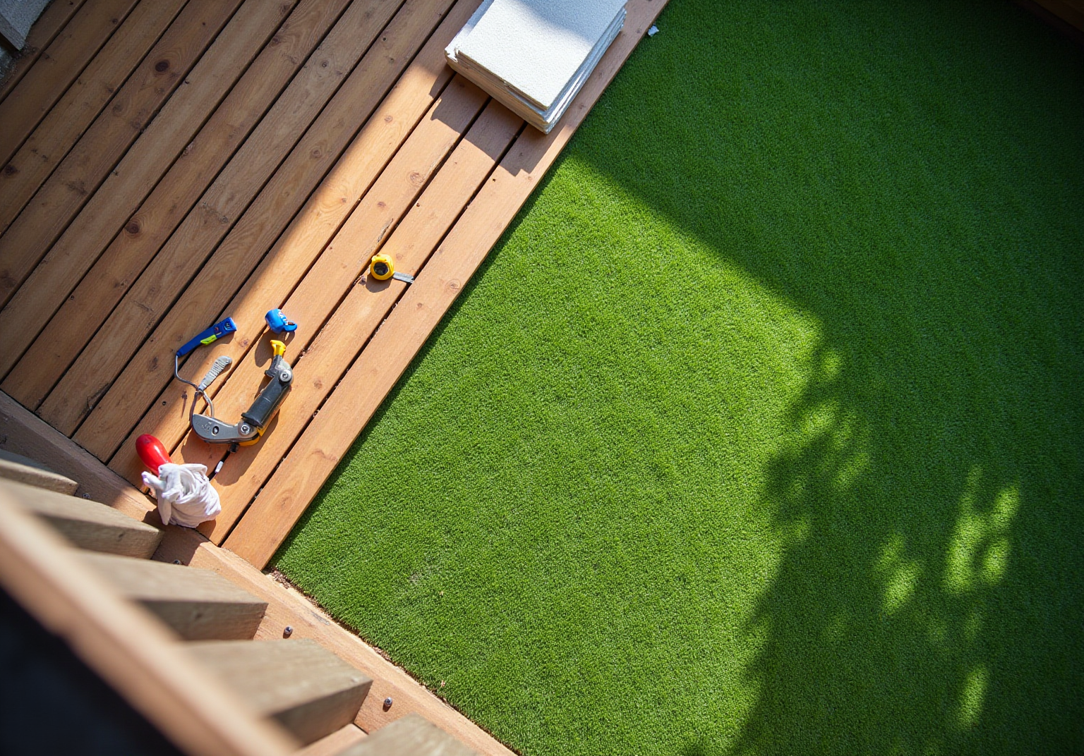 How to Install Artificial Grass on Decking: A Step-by-Step Guide