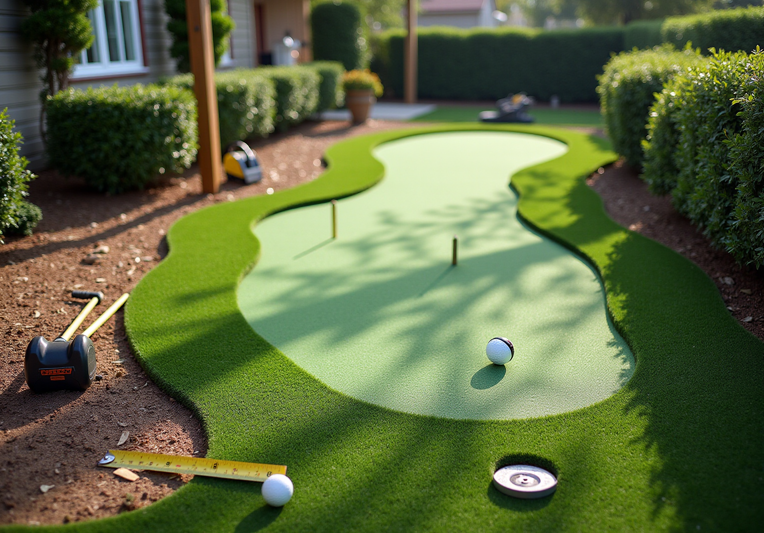 Install Your Side Yard Putting Green: A Step-by-Step Guide