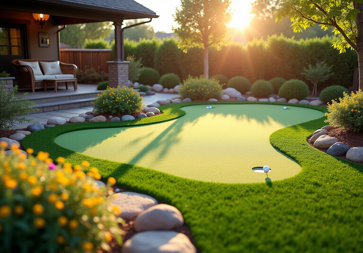 Master Backyard Putting Green Design with These 4 Essential Tips