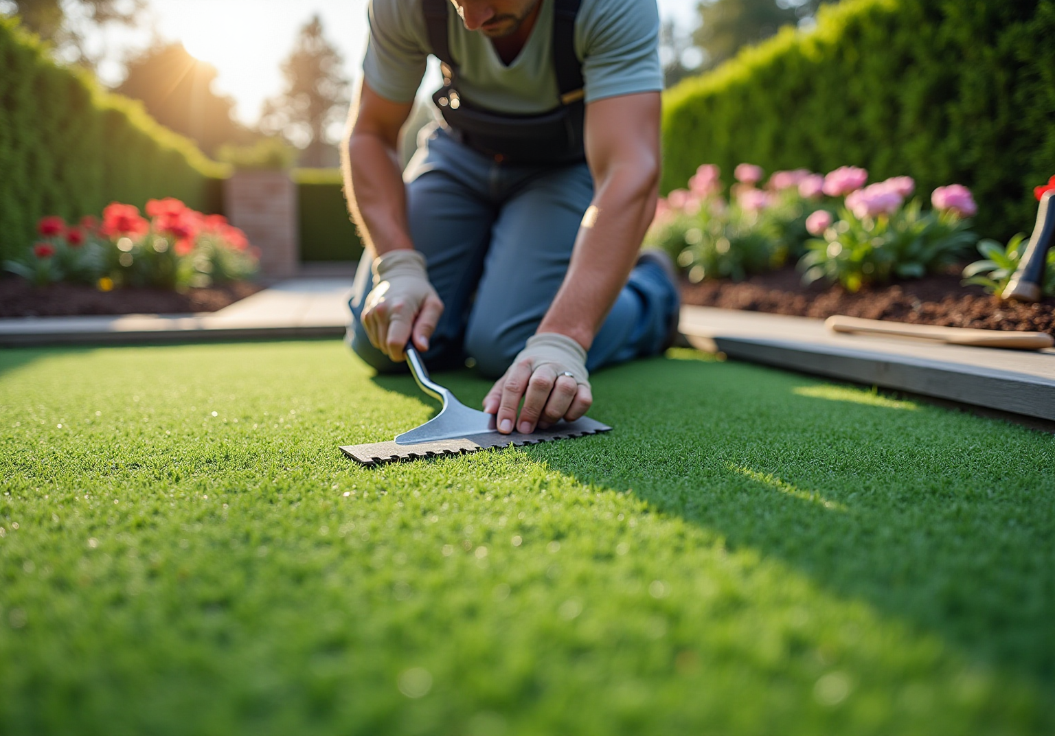 Master Glue for Synthetic Grass: Key Practices for Homeowners