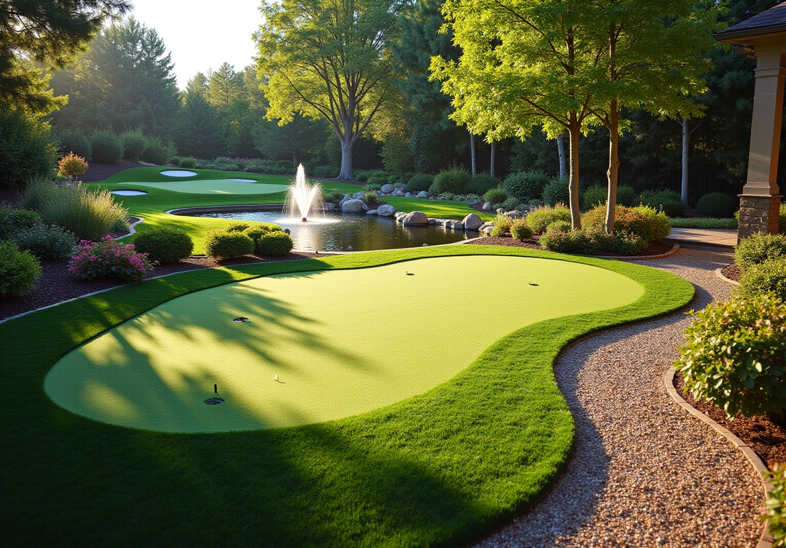 Master Residential Putting Green Design in 4 Simple Steps