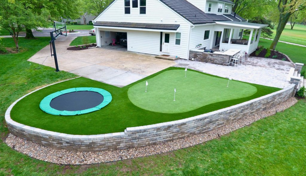 Our services Putting artificial turf