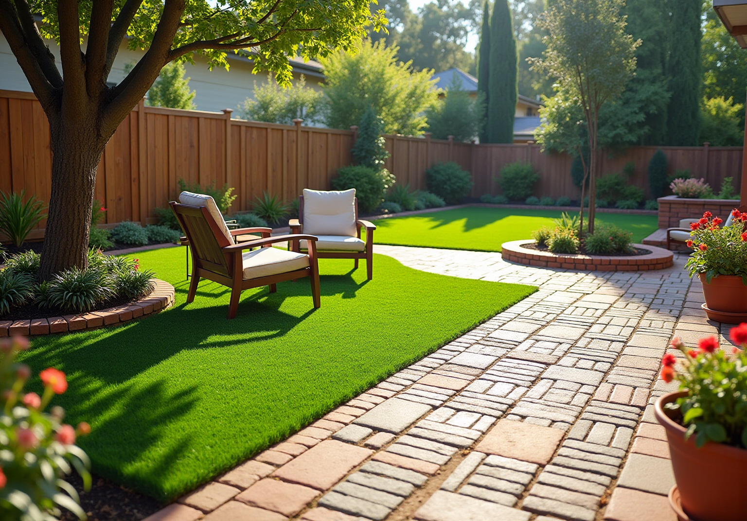 Transform Your Backyard with Pavers and Artificial Grass: A Step-by-Step Guide