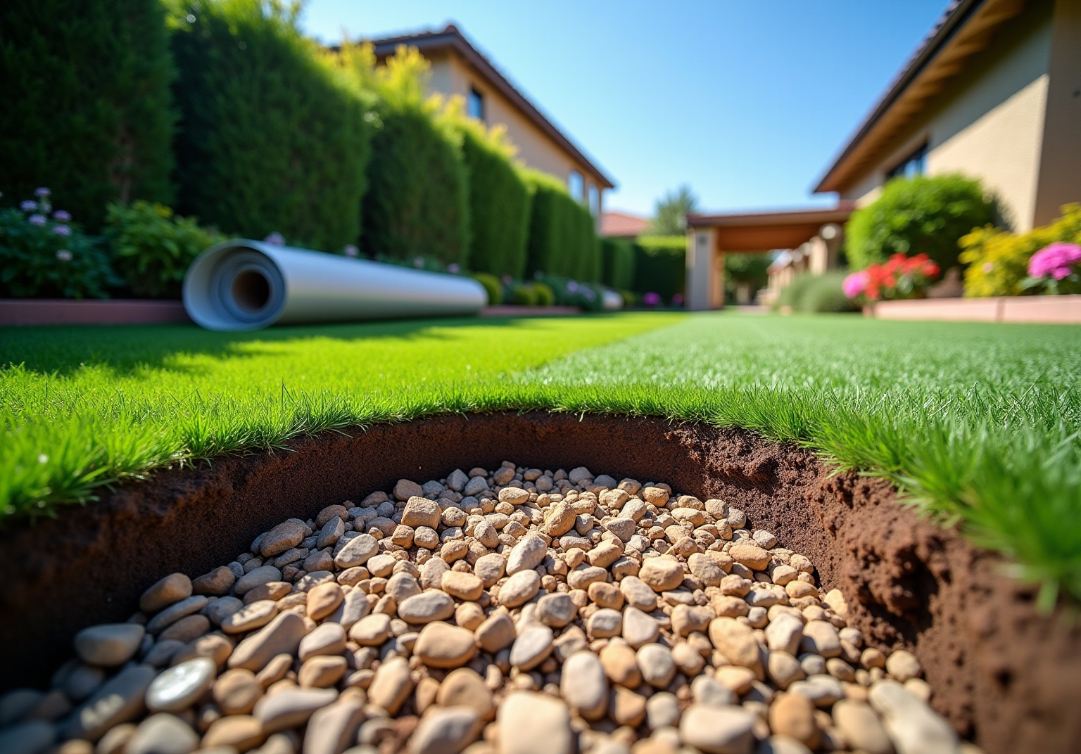 What Goes Under Fake Grass: Key Components for Your Yard