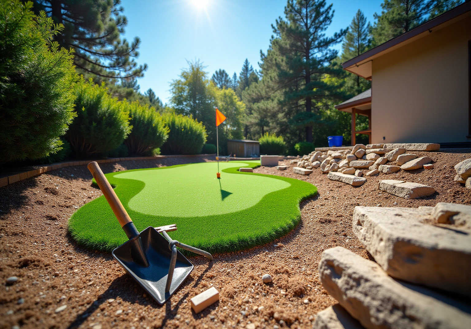 4-best-practices-for-your-backyard-artificial-putting-green