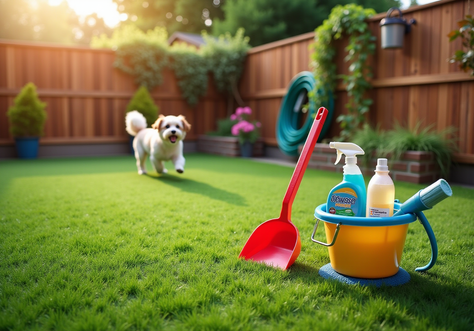 5-steps-to-care-for-artificial-grass-with-dogs-effectively
