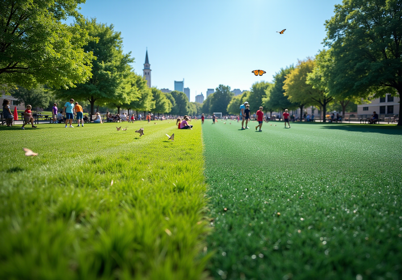 artificial-grass-for-parks-weighing-benefits-and-drawbacks-for-homeowners