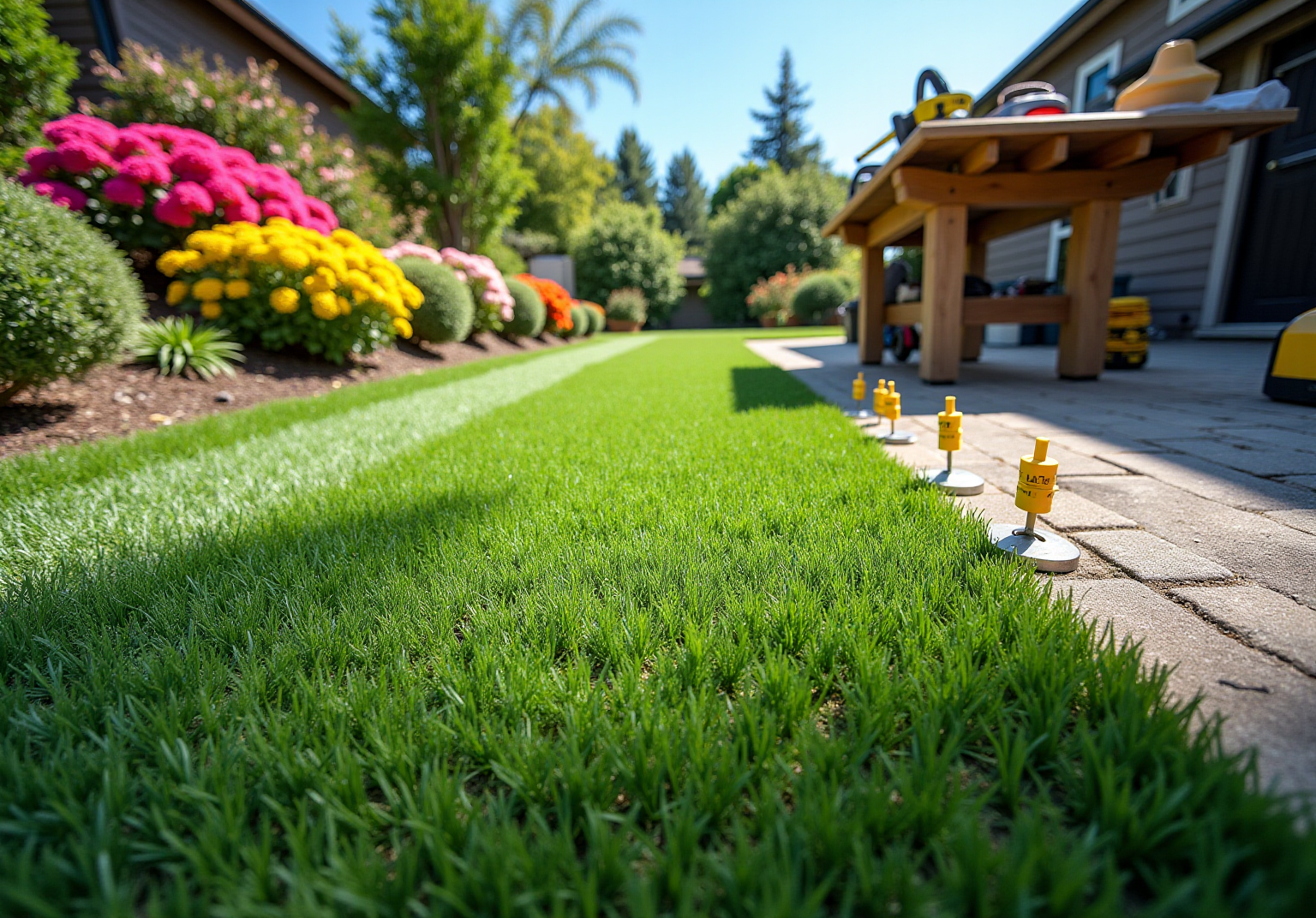 can-you-put-stakes-in-turf-a-step-by-step-installation-guide