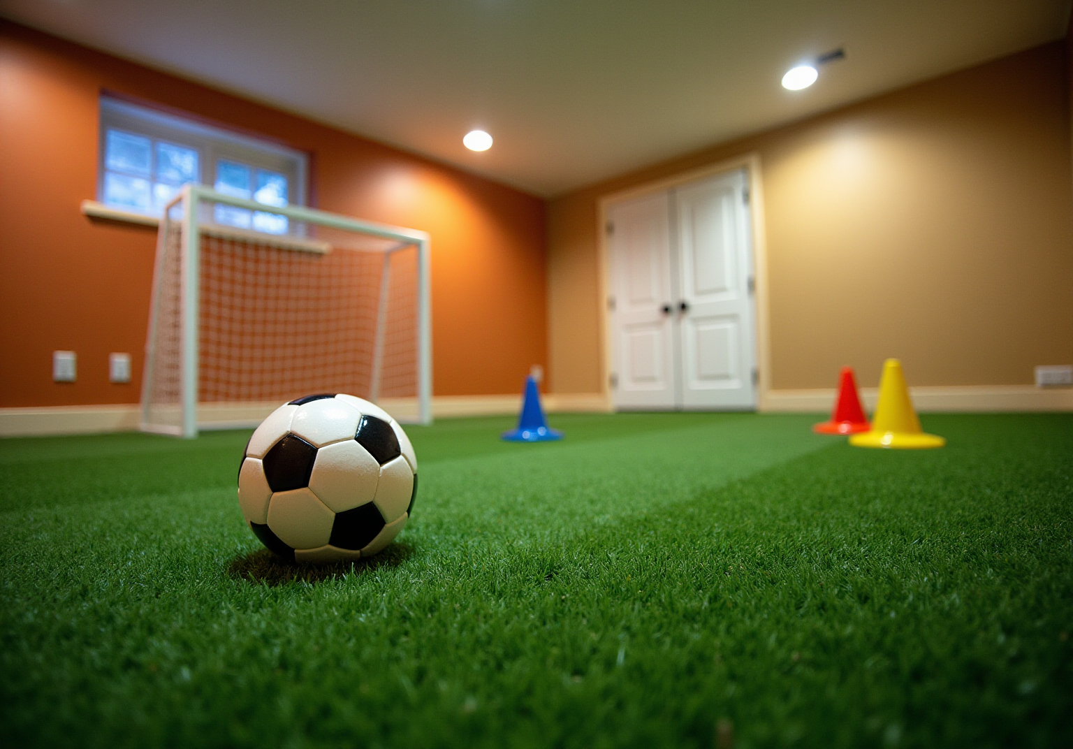 what-is-indoor-soccer-turf-for-basements-key-benefits-explained