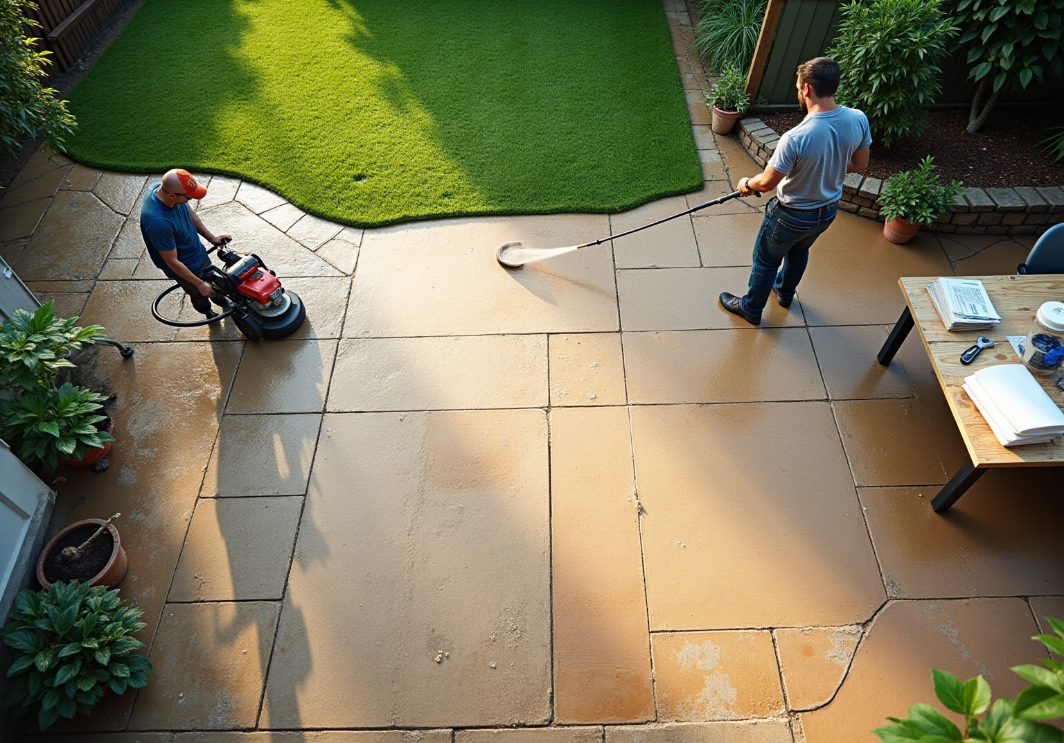 11-steps-to-install-fake-grass-on-concrete-for-your-home