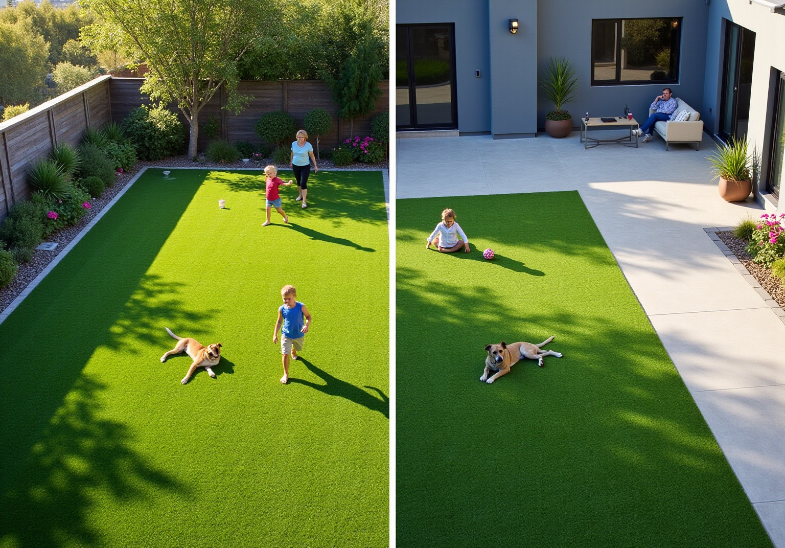 can-you-ground-on-artificial-grass-compare-it-to-natural-grass