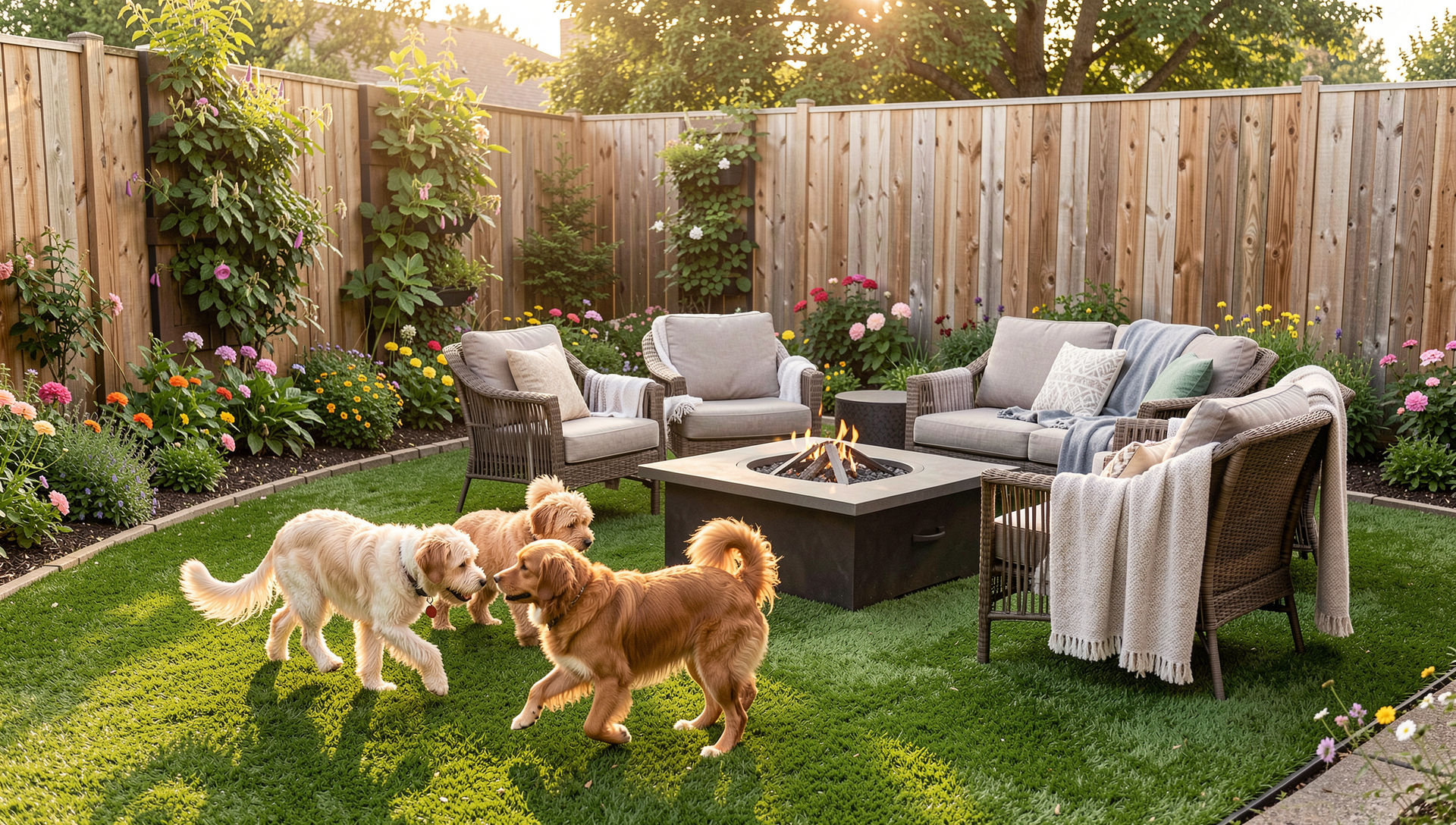 10-creative-backyard-with-artificial-grass-ideas-for-your-home