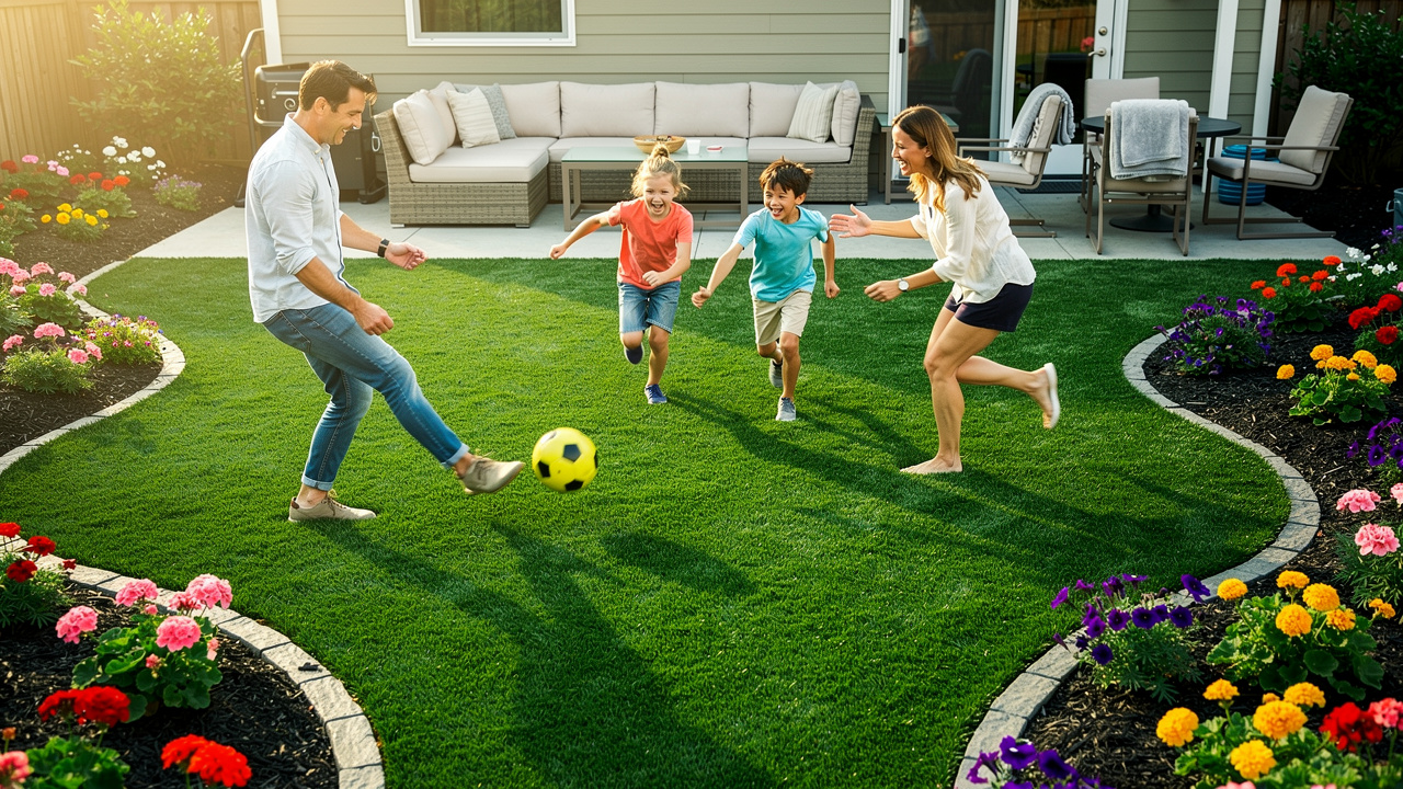 why-homeowners-choose-sports-field-grass-for-easy-safe-yards