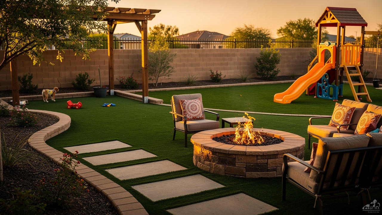 10-creative-backyard-with-artificial-grass-ideas-for-your-home