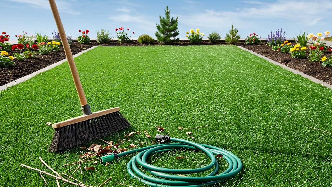 4-best-practices-for-maintaining-synthetic-artificial-grass-at-home