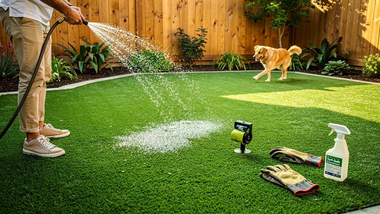 best-practices-for-using-artificial-turf-disinfectant-safely
