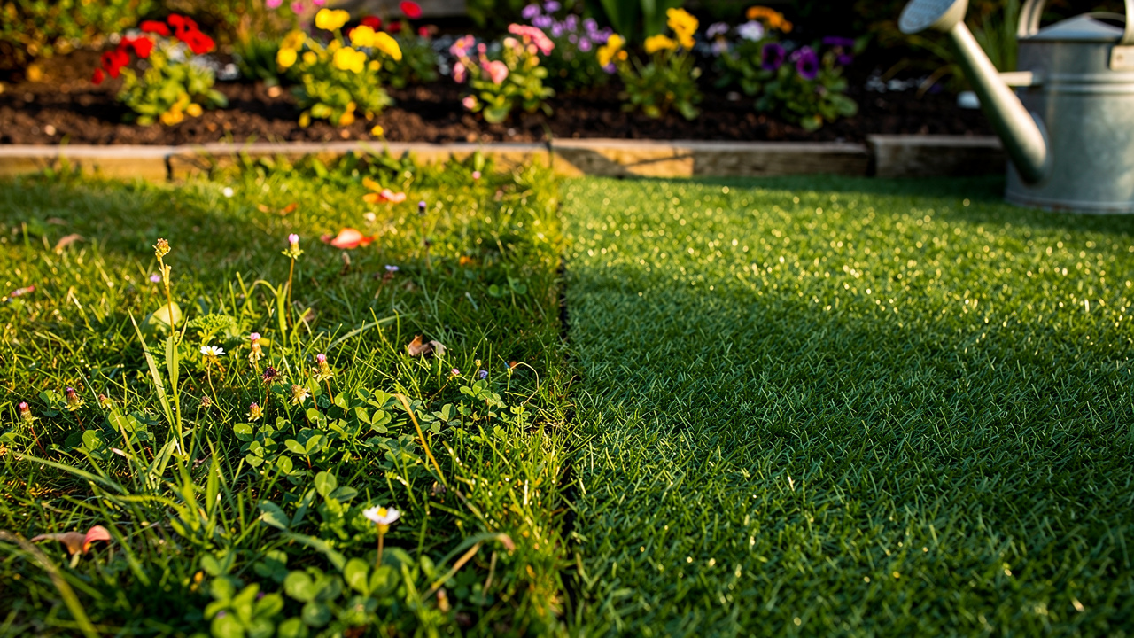 comparing-artificial-grass-for-golf-vs-natural-grass-options