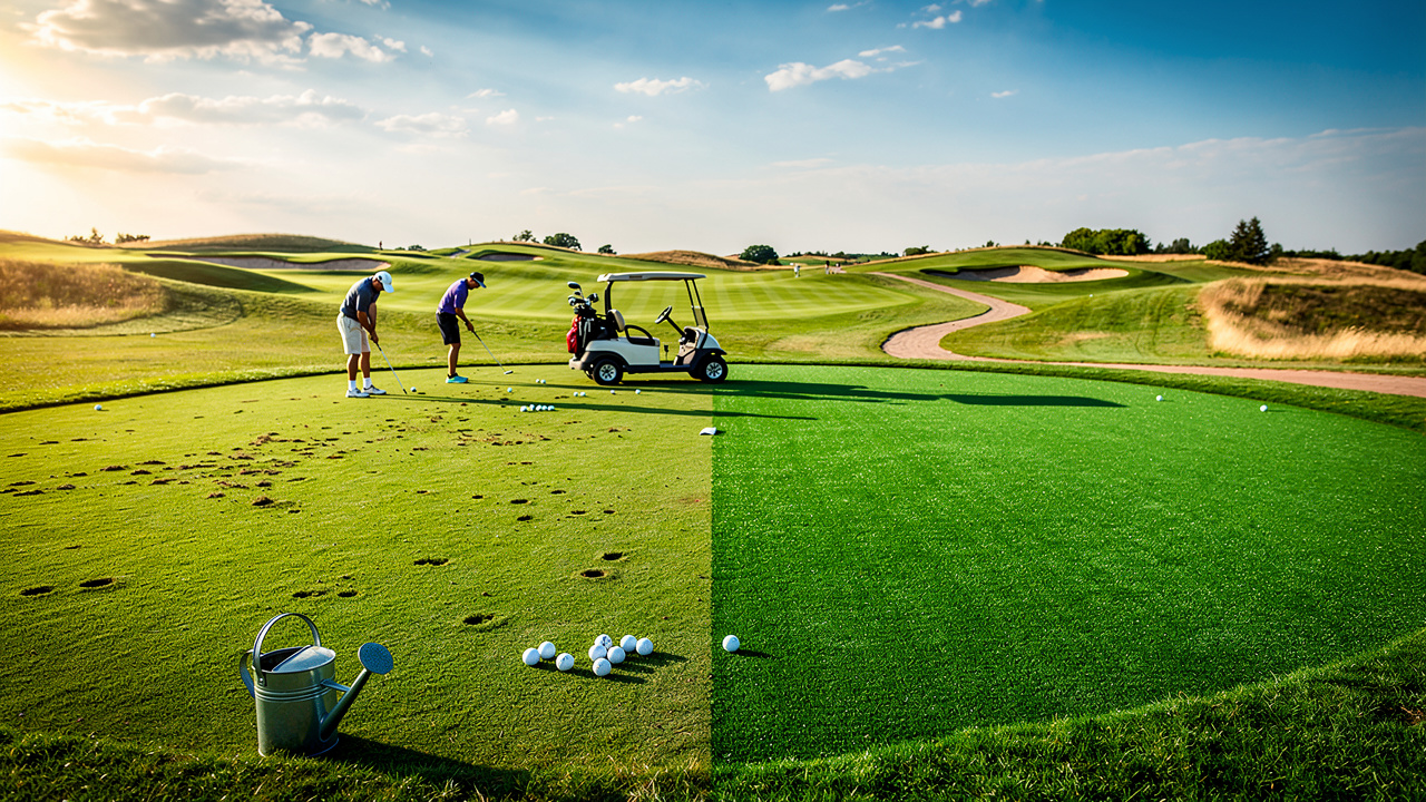 golf-fake-grass-vs-natural-grass-key-comparisons-for-homeowners