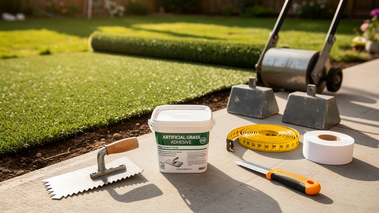 master-fake-grass-glue-application-essential-steps-for-homeowners
