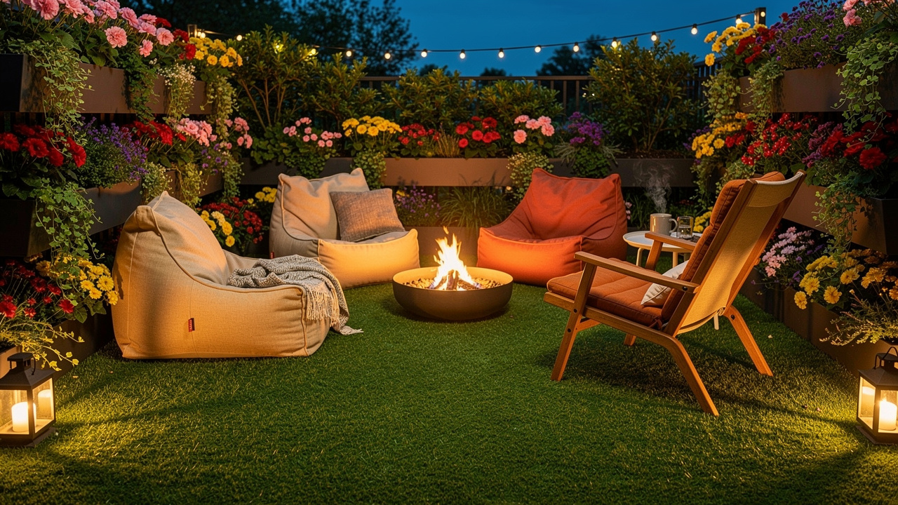 4-small-garden-ideas-with-artificial-grass-for-your-home