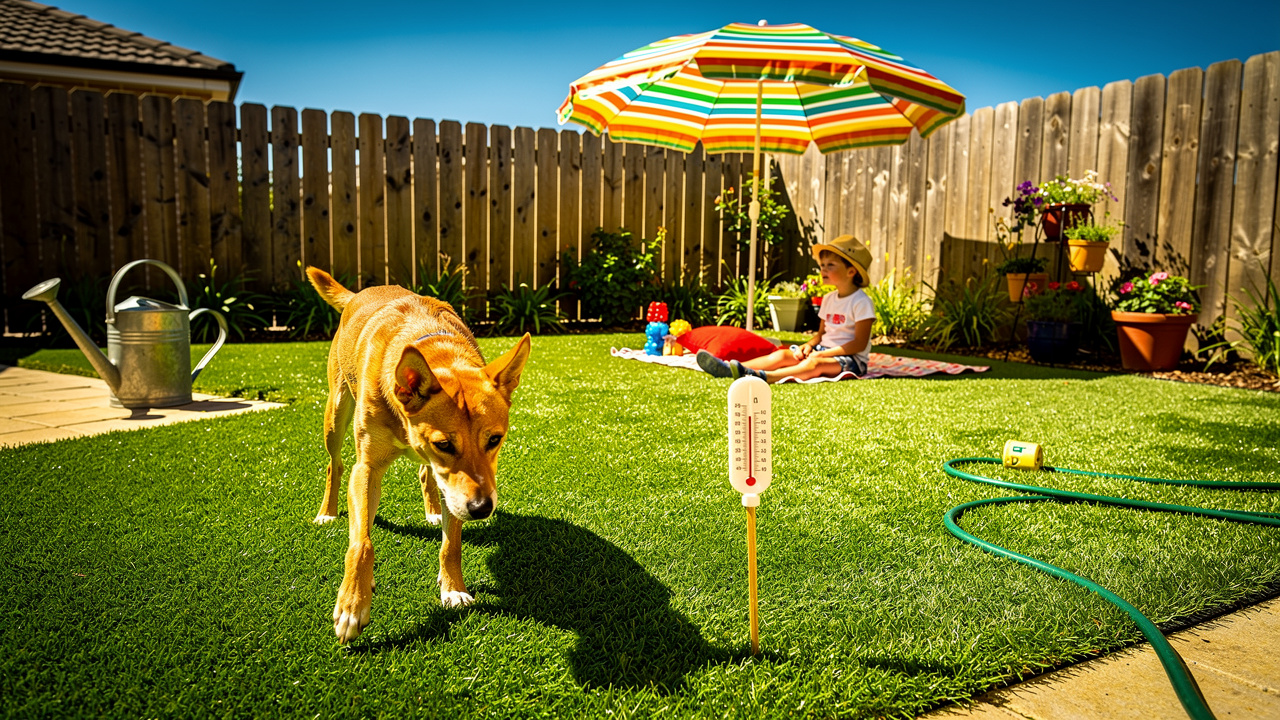 does-synthetic-grass-get-hot-understand-and-manage-heat-retention