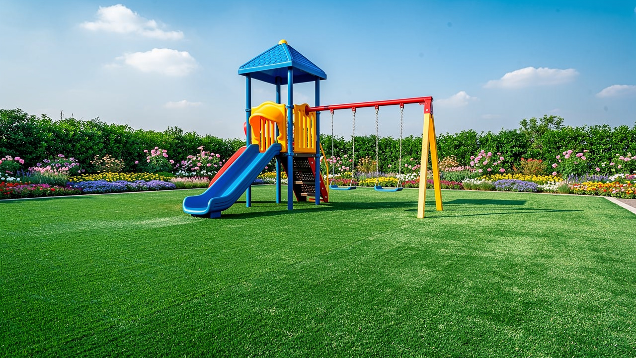 how-to-install-artificial-turf-under-your-playset-in-kansas