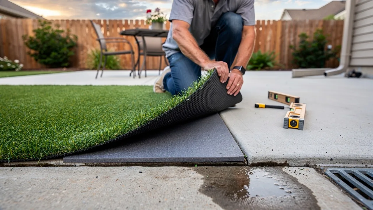 Do You Need Underlay for Artificial Grass on Concrete in Kansas City?