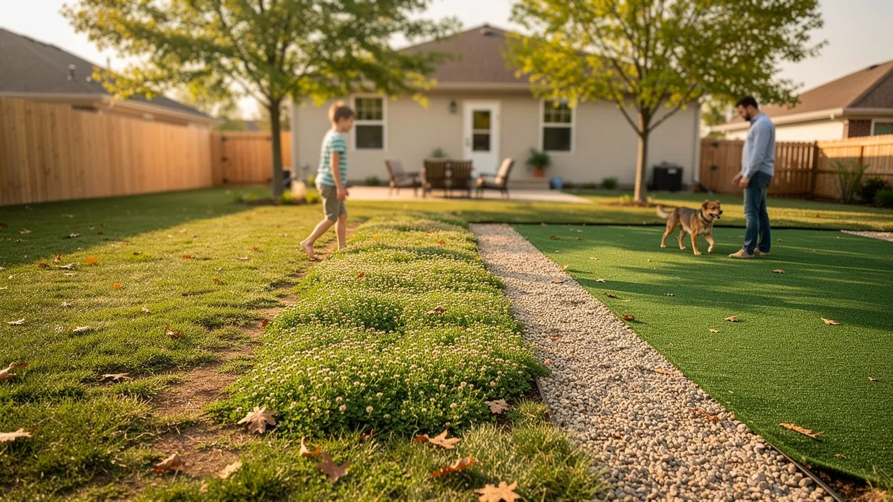 High-Traffic Lawn Alternatives for Kansas and Missouri Homes: A Practical Decision Guide