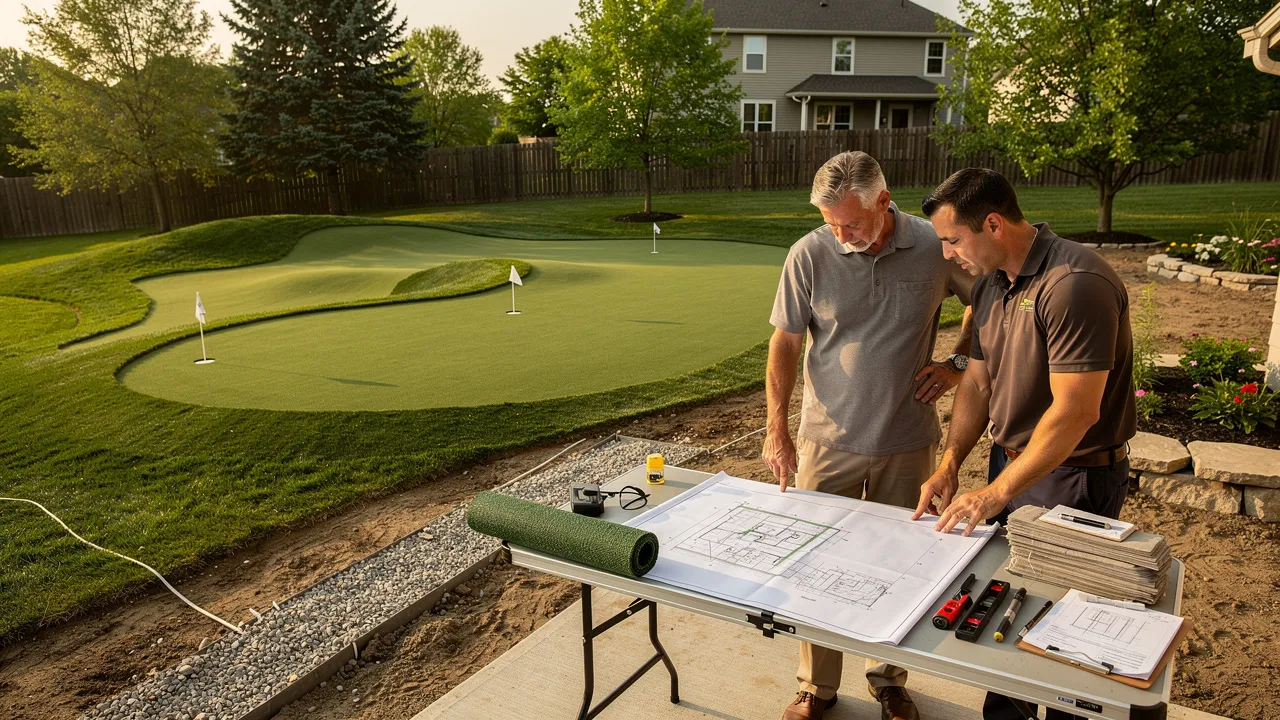 Home Putting Green Planning in Kansas City: A Site-and-Surface Decision Guide