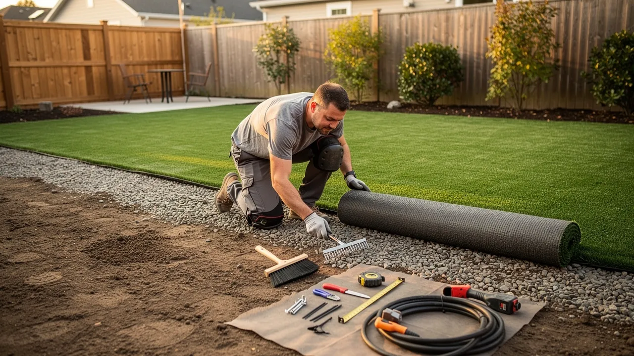 How to Install Fake Turf: A Homeowner’s Step-by-Step Guide