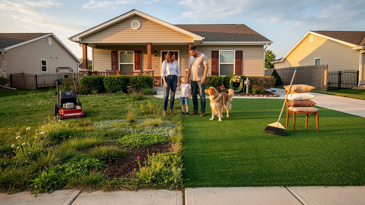No-Mow Grass vs. Artificial Turf in Kansas and Missouri: Which Lawn Alternative Fits Your Home?