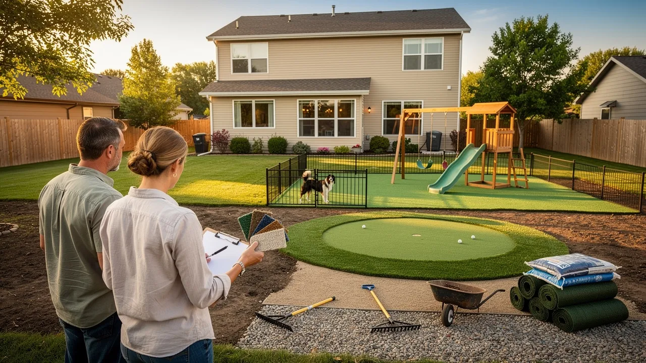 Synthetic Turf for Kansas and Missouri Homes: A Use-Case and Scope Decision Guide