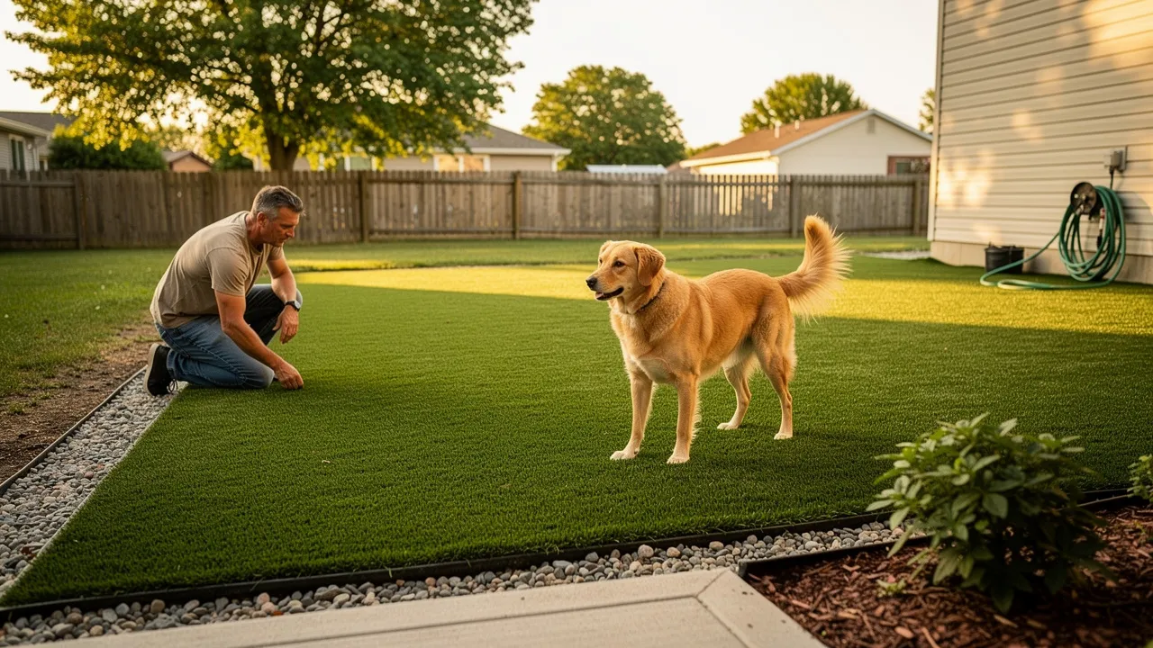 Artificial Turf for a Backyard With Dogs in Kansas and Missouri: A Practical Decision Guide